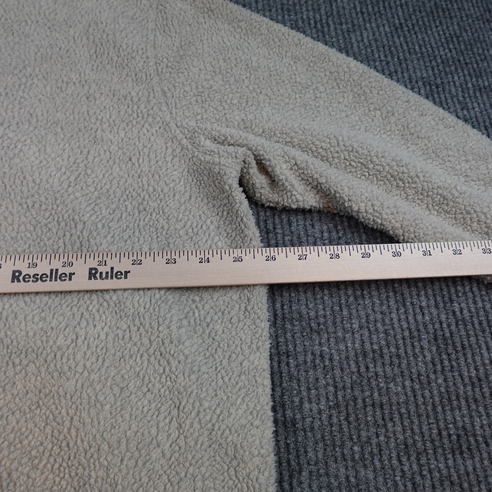 Patagonia Shearling Button Pullover Mens 2XL Oatmeal Fleece 26140 FA22 - Picture 7 of 9